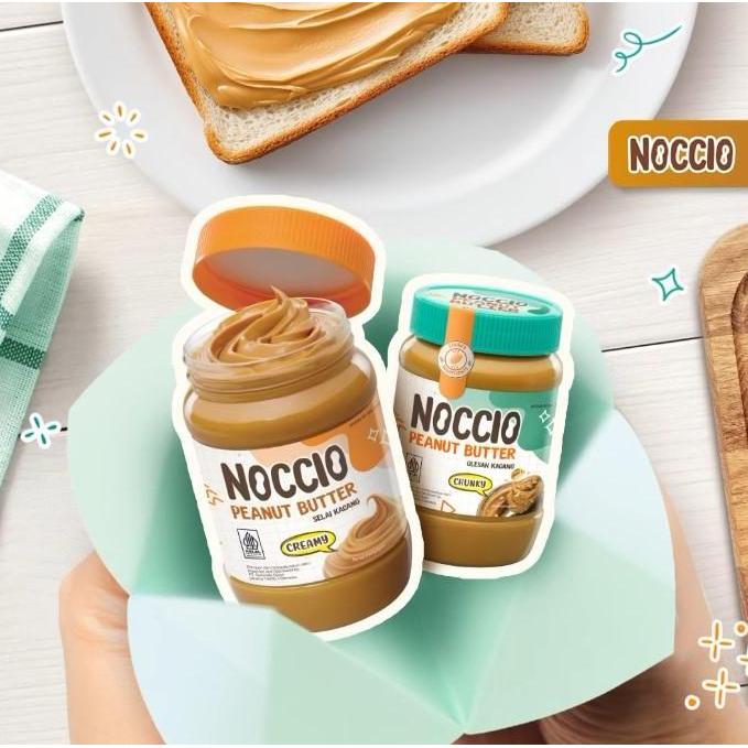 Glow- Selai Kacang Noccio Peanut Butter Creamy Chunky
