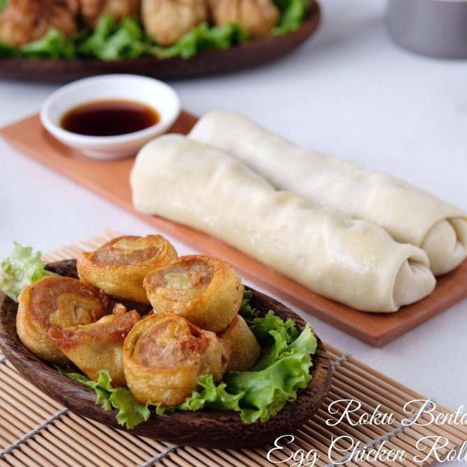 Beff- Egg Chicken Roll Roku Bento