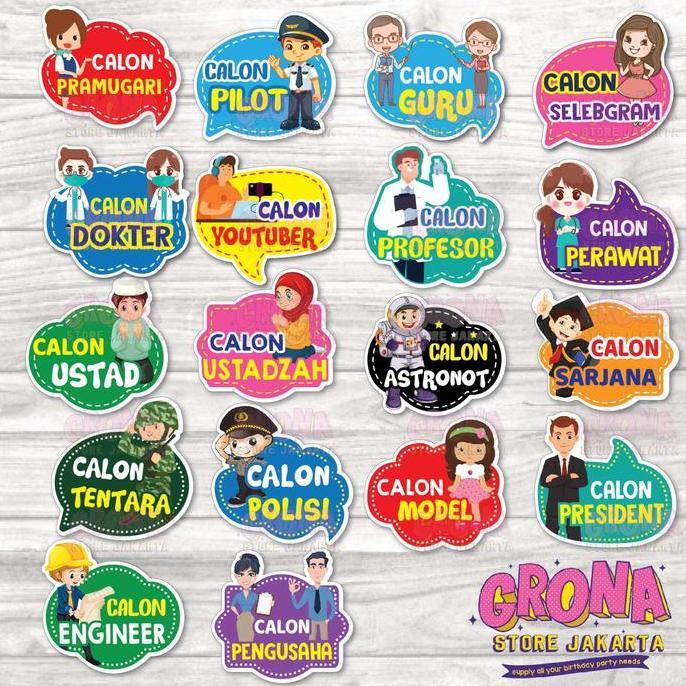 ACC PHOTOBOOTH PHOTOPROP DEKOR PERLENGKAPAN WISUDA ANAK TK GRADUATION GM