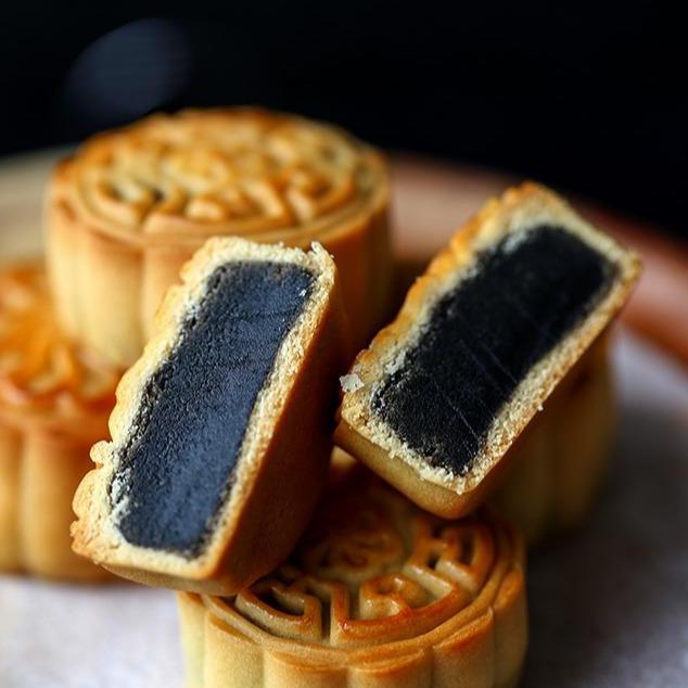 Glow- Filling Tausa Wijen Hitam Black Sesame Paste Isian Mooncake Roti 1 Kg