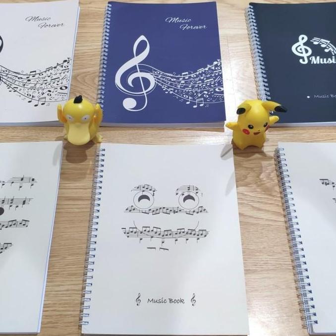 Buku Musik Garis Paranada Tebal