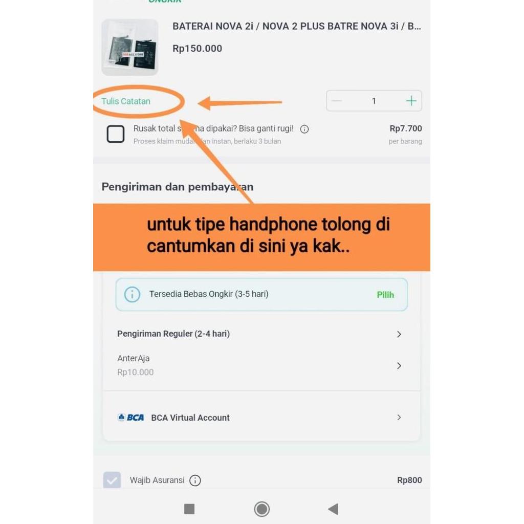 BACK DOOR ASUS ZENFONE SELFIE ZD551KL TUTUP BELAKANG / TUTUP CASING