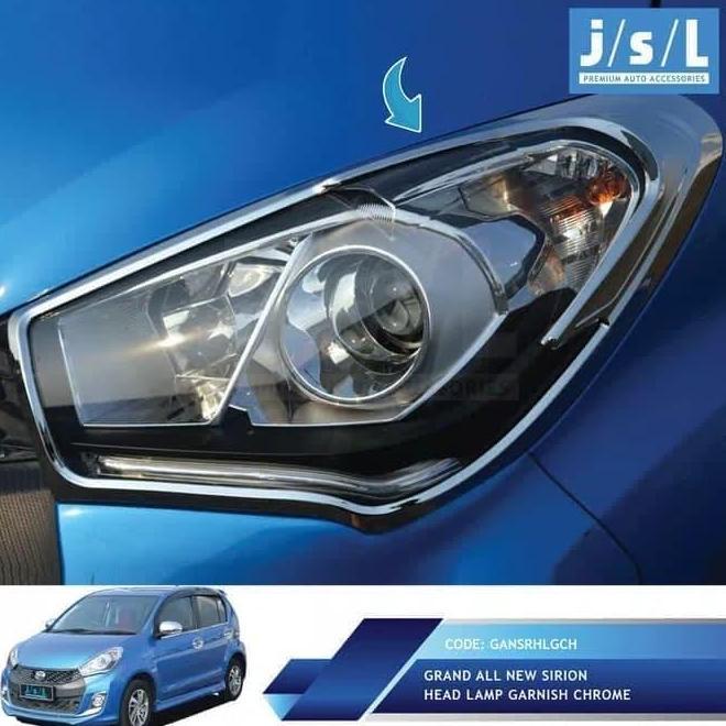 Garnish Garnis Lampu Depan Sirion Jsl