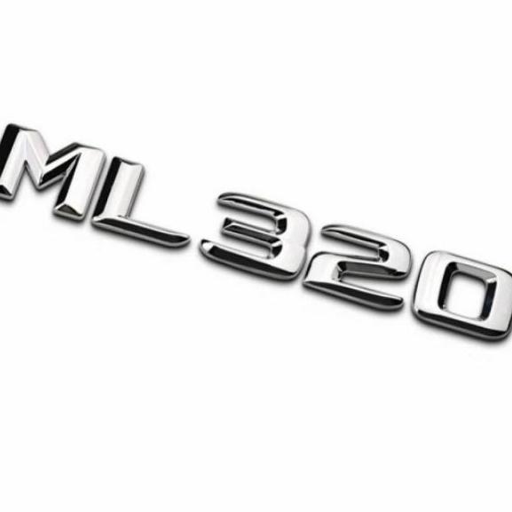 Emblem Mercedes Benz Tulisan Ml320 Emblem Bagasi Ml320