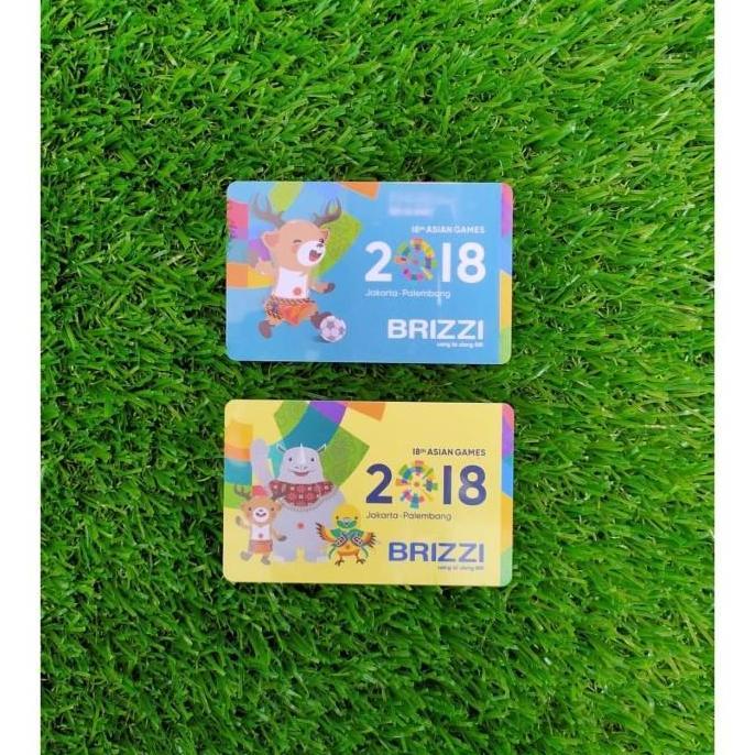 Kartu Brizzi E-toll BRI Emoney BRI Asian Games 2018 Saldo nol