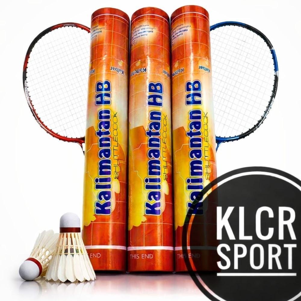 fast delivery suttlecock kalimantan hb ori shuttlecock badminton 1 slop isi 12 pc