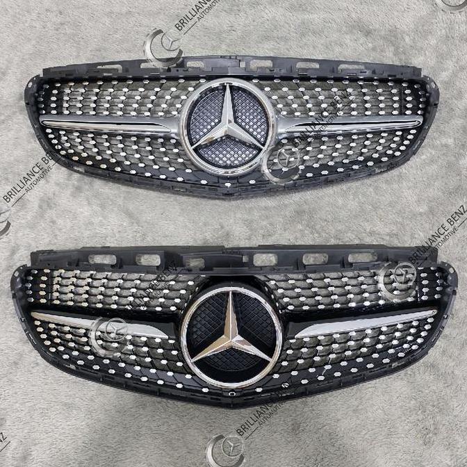 New Trend, Grill Diamond Mercedes Benz W212 Facelift 2013-2016 Grille Diamond Mercy W212