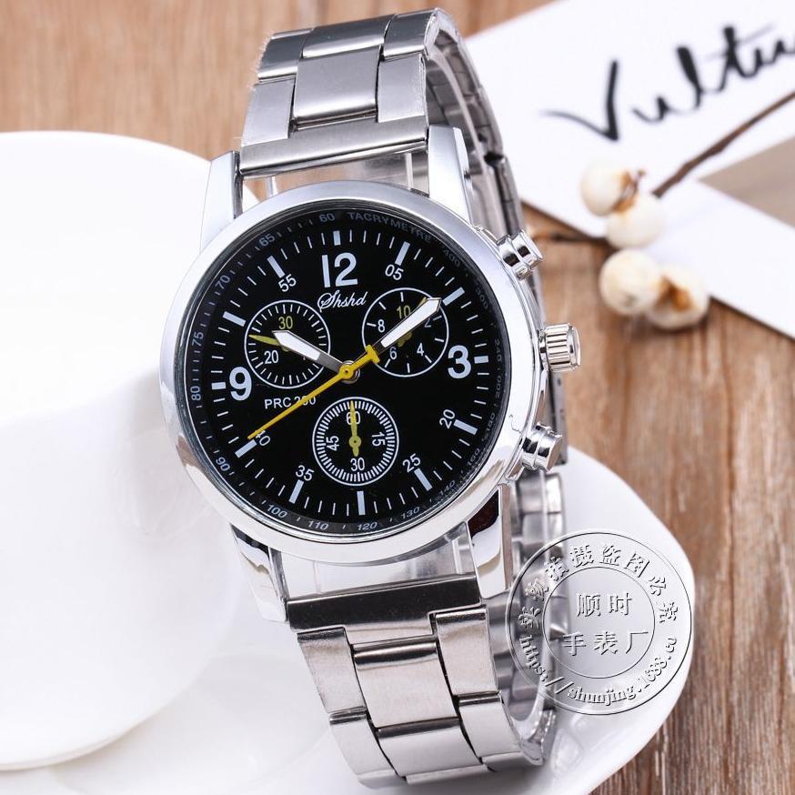 original murah jam shshd/jam tangan pria sport casual original strap stainless steel