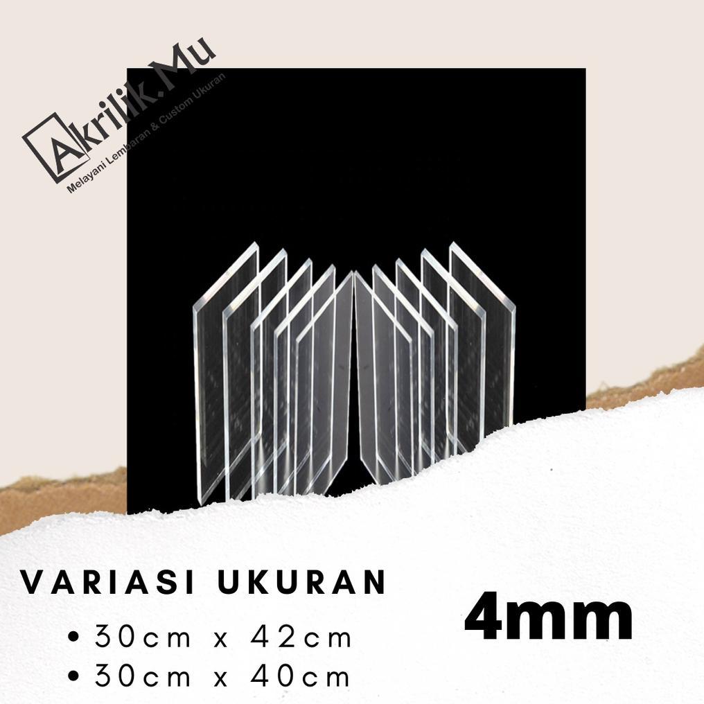 Lembaran Akrilik Bening A3 4Mm, Acrylic Sheet