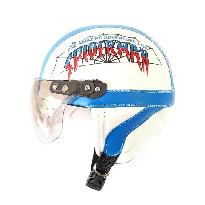 Helm Anak Retro Spiderman