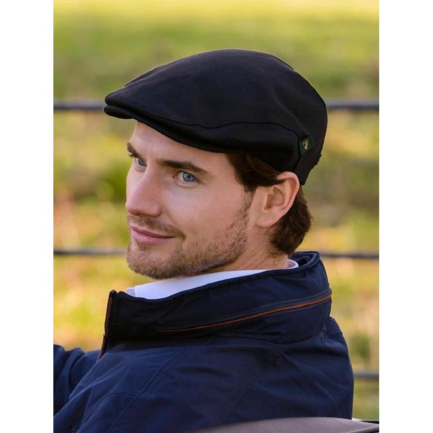 Patino Topi Pria Beret Peaky Blinders Newsboy Flat Cap Pet Abu Hitam Elegan untuk Sutradara dan Pelu