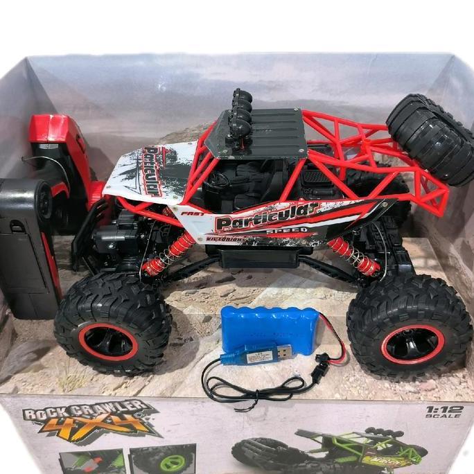 Rc Rock Crawler Body Alloy 4X4 Skala 1:12 / Mainan Mobil Remot Control Rock Crawler Offroad Body Bes