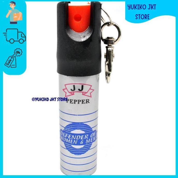 SEMPROTAN GAS AIR MATA JJ GUARD PEPPER SPRAY KEYCHAIN PELINDUNG WANITA        HIGHT CLASS 