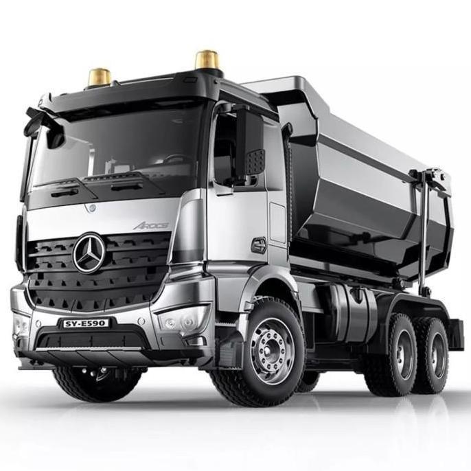 Double E Rc Mercedes Benz Arocs Dump Truck 1/20 Scale 2.4Ghz