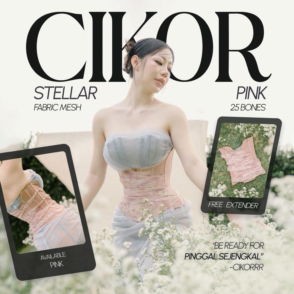 KORSET STELLAR ILLUSION 25 & 28cm / 25 TULANG Korset