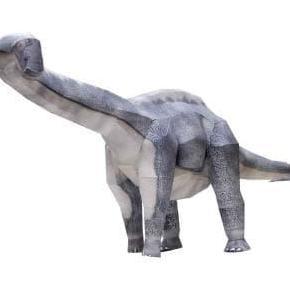 DIY Papercraft Dinosaurus - Apatosaurus (DIY=Kertas)