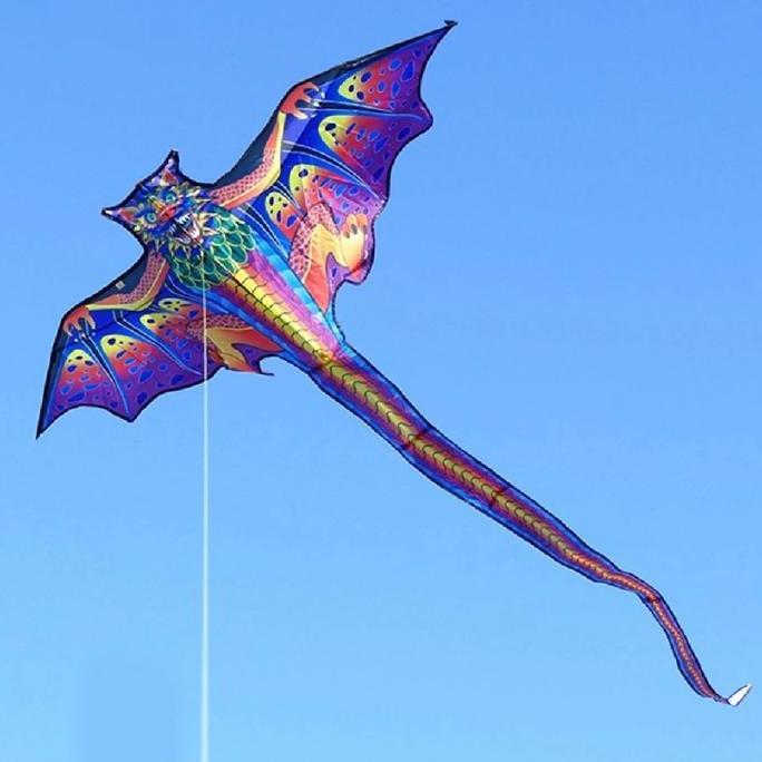 Mainan Layangan Anak Bentuk Naga 3D atau Layang layang Dragon besar