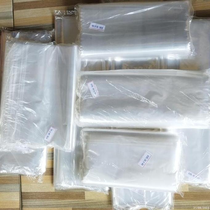 Kantong Plastik PP bening loundry kiloan(1KG)tebal 0.035 LA