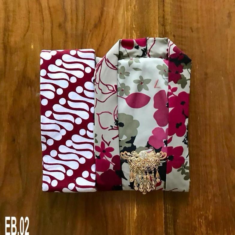 BEST SELLER KEBAYA KUTUBARU KARTINI EB.02 BATIK