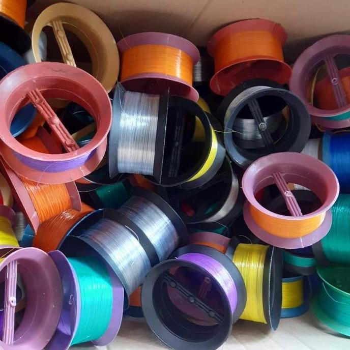 Gulungan Benang Layangan - Bladu Benang Layangan - Gulungan + Benang