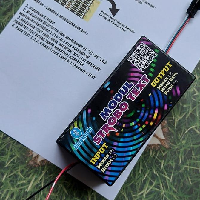 TERBARU - modul strobo text