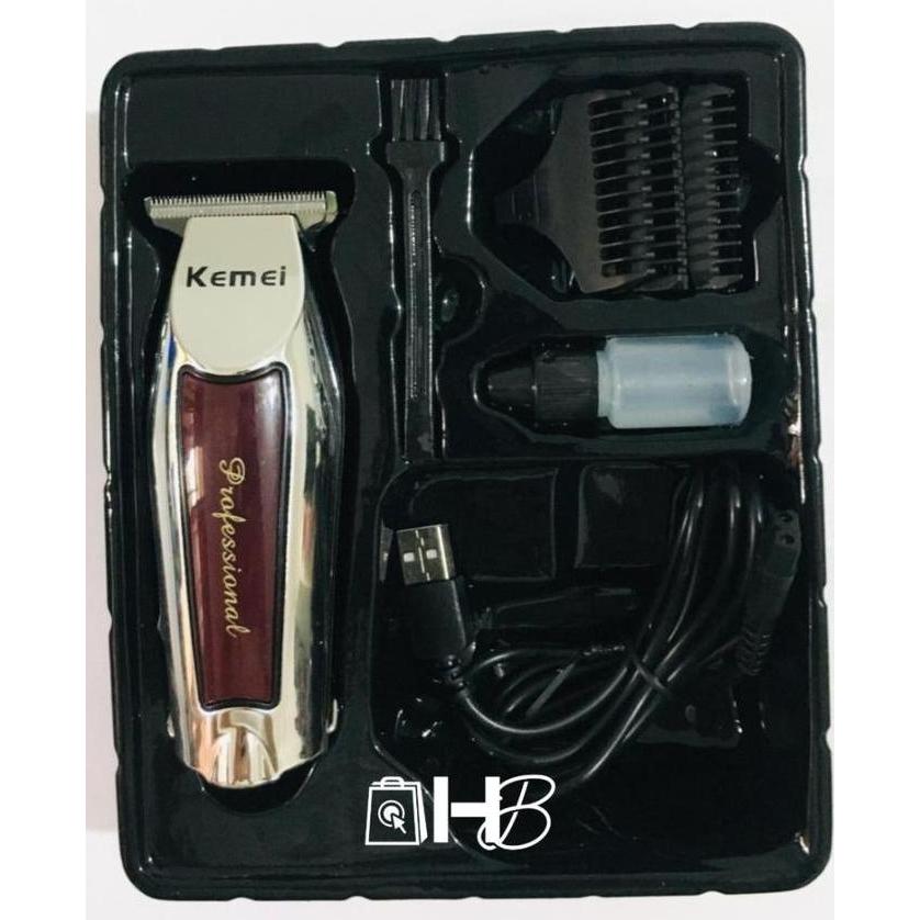 Kemei 9163 Alat Cukur Rambut Kemei Km-9163 Hair Clipper Trimmer Km 9163 Wireless Mesin Cukur Elektri