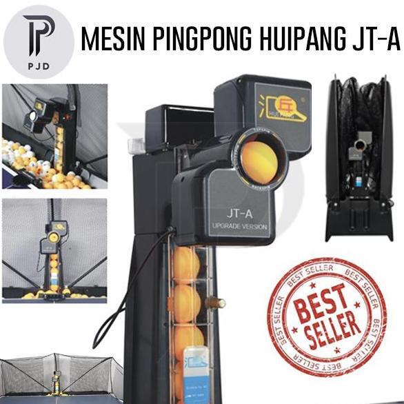 IND Robot Mesin Pingpong Tenis Meja Machine Table Tenis Ball Huipang JT-A