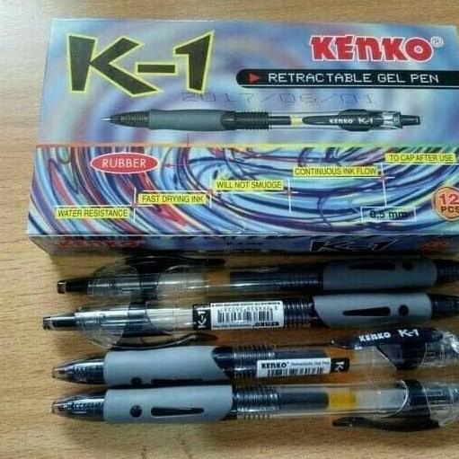 pulpen gel K1 kenko 1 pack