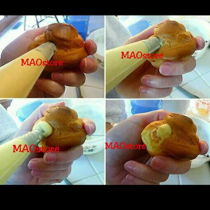 Spuit Filling Pastry Choux Tip Spuit Isi Sus Spuit Donat Large Terlaris