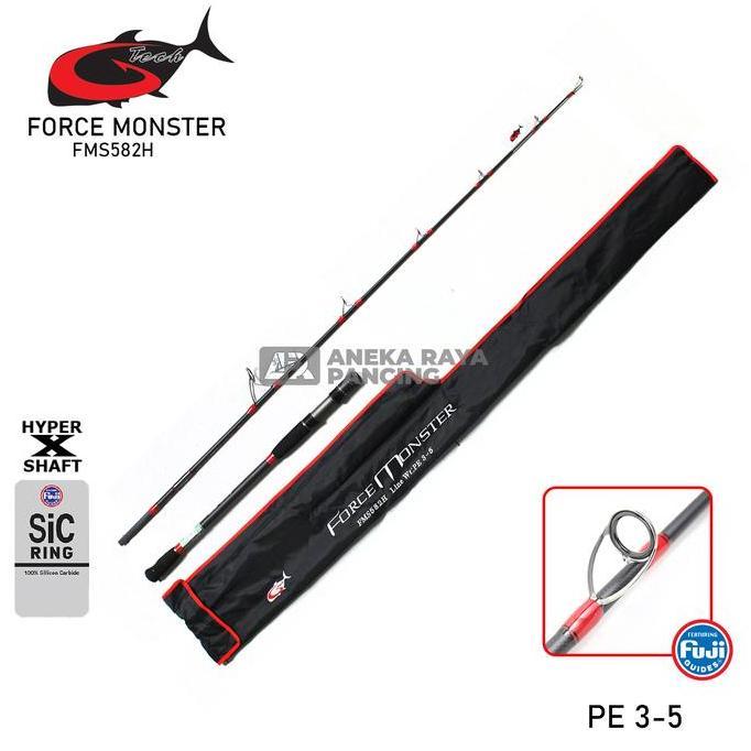 Sale Joran Tipe Bc Dan Spinning G-Tech Force Monster