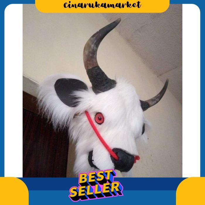 Promo Barongan Bantengan Full Bulu Free Kemul / Bantengan Dewasa / Barongan Bantengan Baru