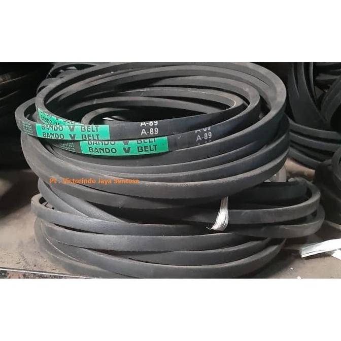 Trnasx- Vanbelt / Fanbelt V Belt Green Seal Bando A 89 Atau A89 Atau A-89