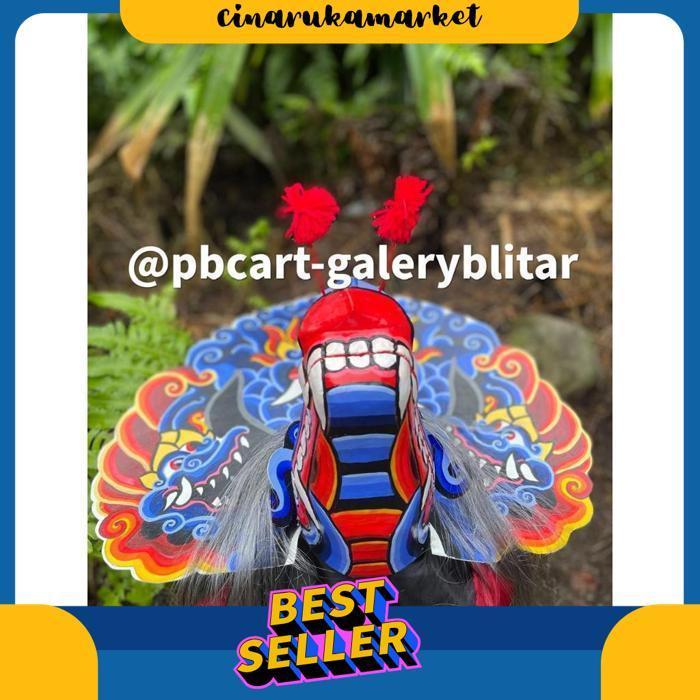 Barongan Caplokan Anak Dari Kayu Asli