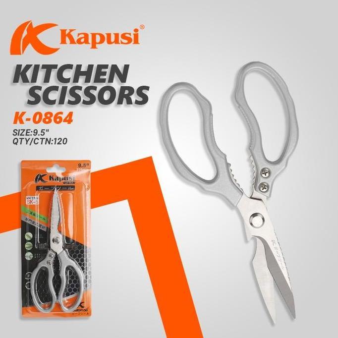 Gunting Dahan Kapusi /Gunting Dahan Ranting Stainles Stel Kapusi Japan Original Warna Silver Terlari
