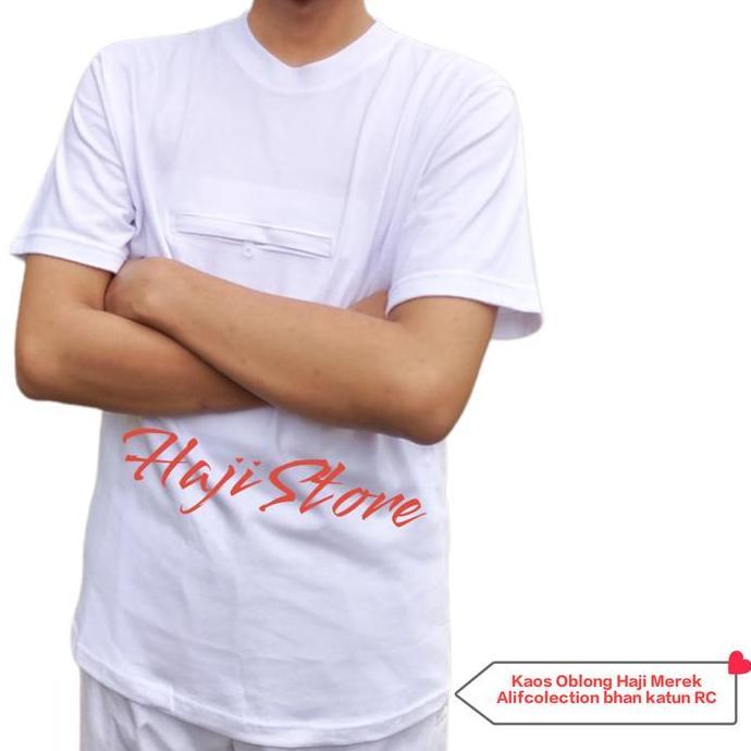 Vorgese- Kaos Haji Dan Umroh Saku Doraemon Merek Alif Oblong Cowok Pria Baju