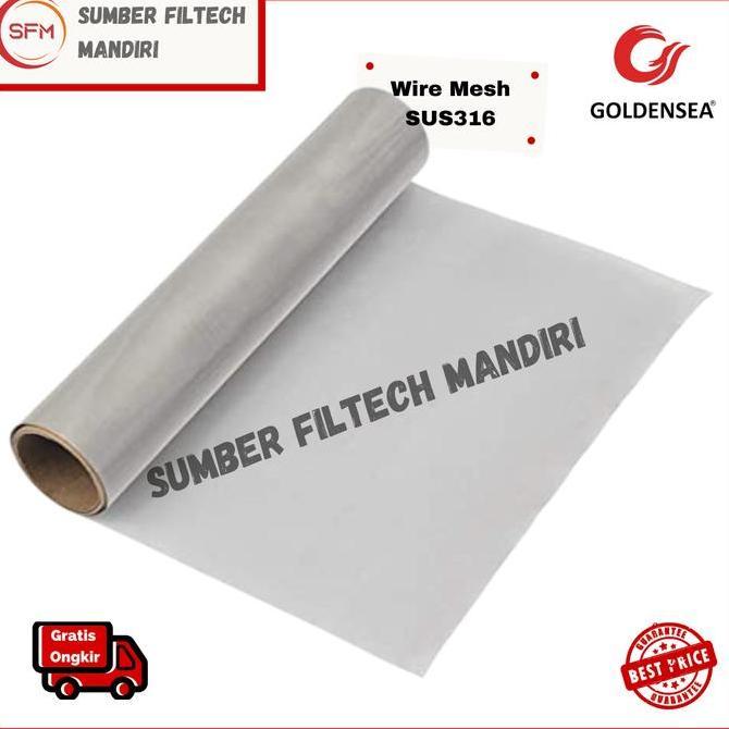 Wire Mesh Saringan SS 316 #325 Stainless Steel 316