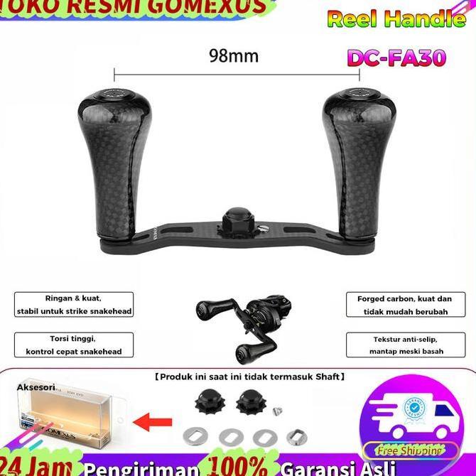 Sale Gomexus Gs-98 Randle Reel  Toray Reel Pancing Bahan Karbon Untuk Shimano Antares Curado Daiwa S