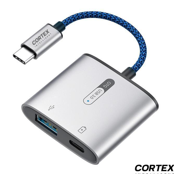 Cortex Intellent Mh366 Splitter Otg Type C To Usb 3.0 Support Dac 32Bit 384Khz Soundcard Transfer Da