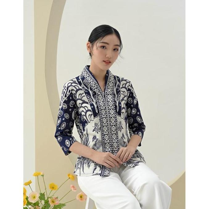 Atasan Batik Kutu Baru - Atasan batik Wanita - Batik Premium GS