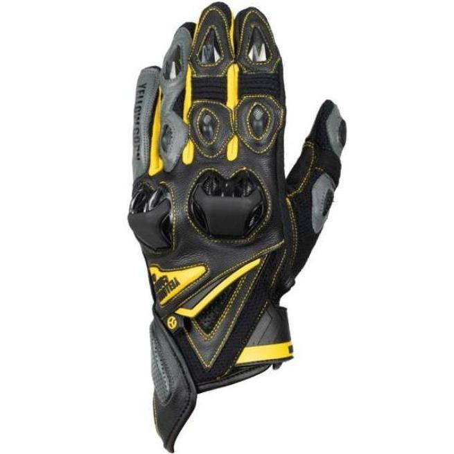 GLOVE YELLOW CORN YG-346 BLACK/YELLOW | SARUNG TANGAN MOTOR | ORIGINAL