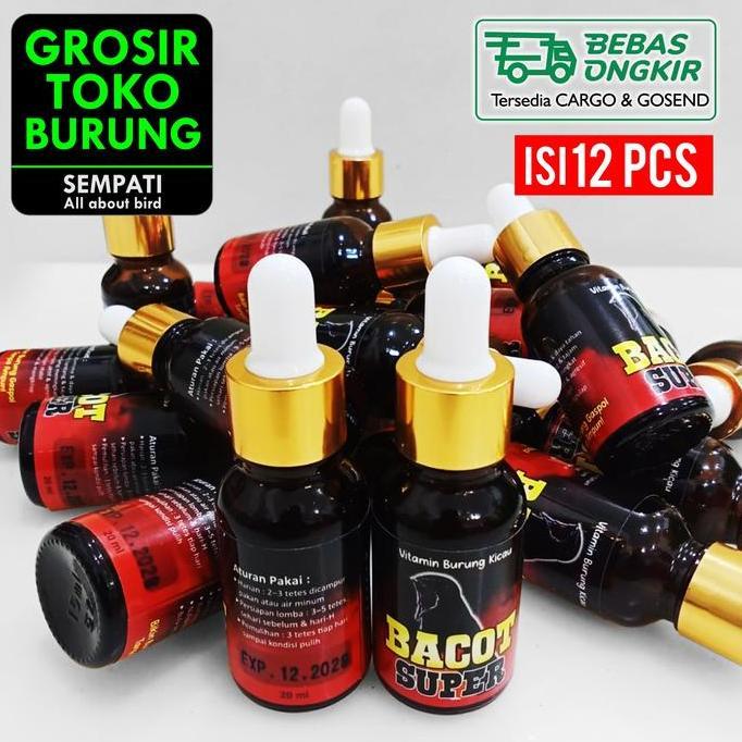 SEMPATI GROSIR Bacot Super Fighter High Dosis isi 12 pcs Pancing Bukpar Muntah Bongkar Isian Vitamin