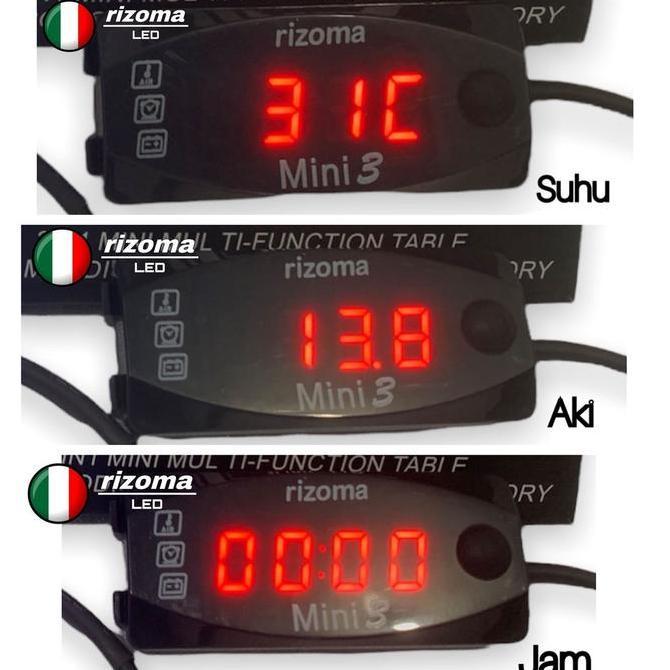 #CRC# # 3 in 1 volt meter rizoma volt meter digital amper aki volt aki digital original rizoma