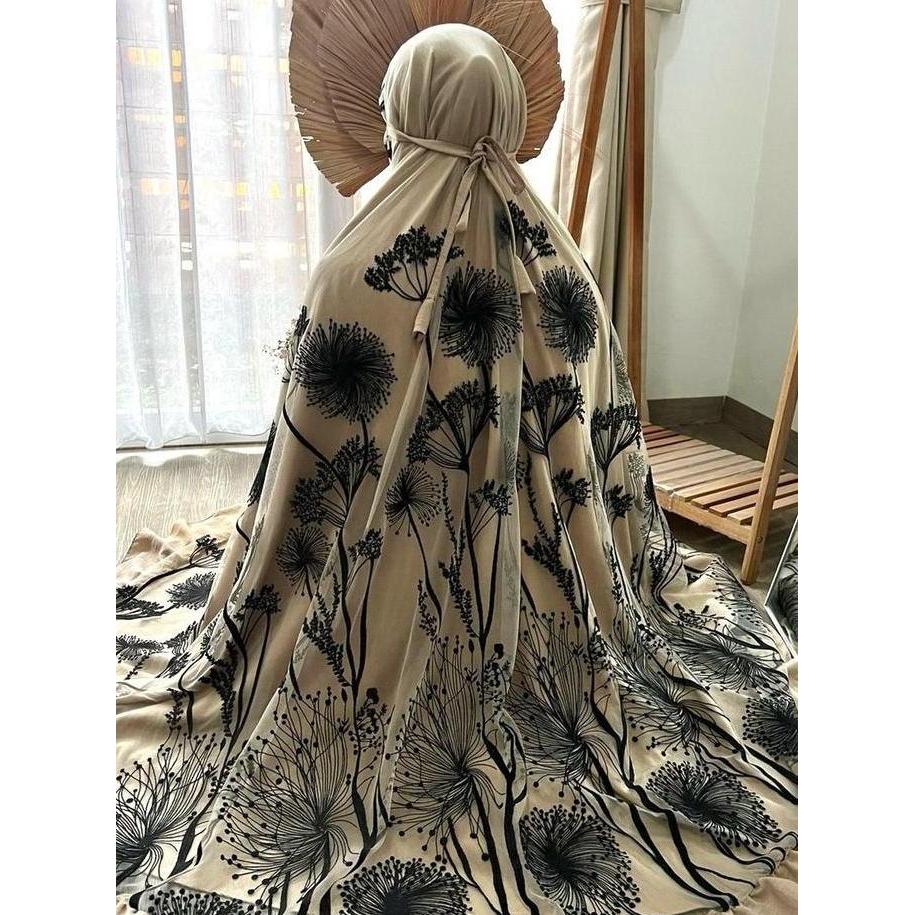Kekira_id - Mukena Raniyah Dewasa Mewah Jumbo Brukat Mukenah Muslim Motif Cantik premium