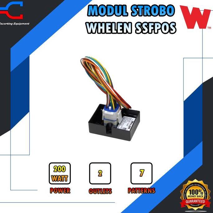 Modul Strobo Whelen SSFPOS Lampu Utama Flasher 320 Watt
