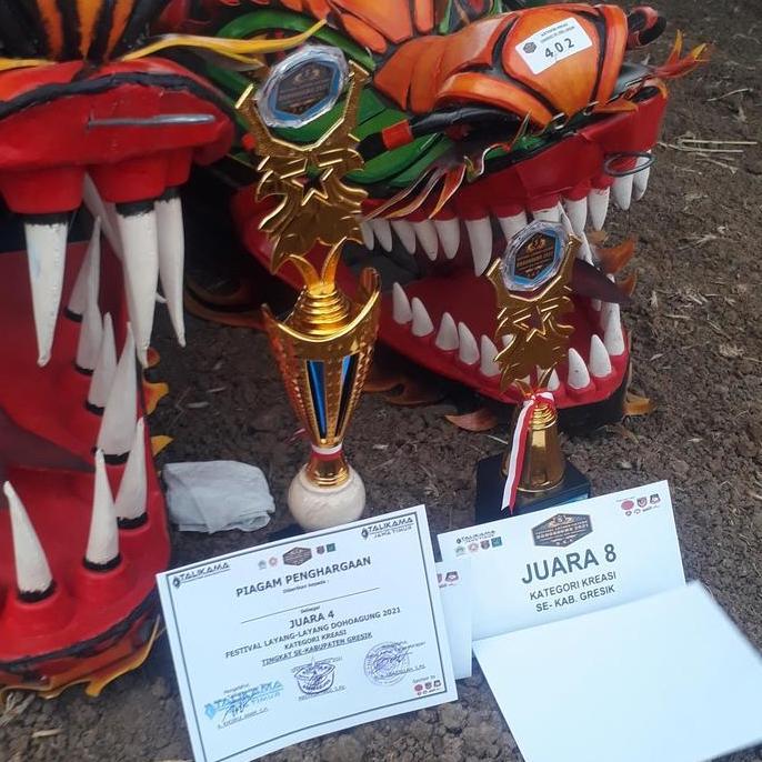 Layangan Train Naga Fullset