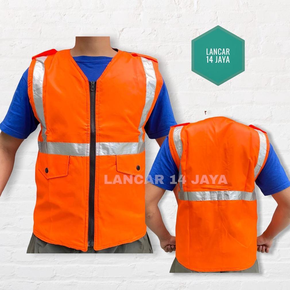 GARANSI Rompi Parasit / Parasut - Rompi Safety - Rompi Proyek - Rompi Ojek - Rompi Parkir- Rompi Ser