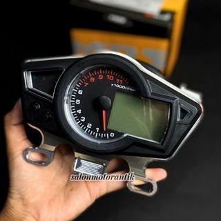 Speedometer Koso Rx1N Mos Universal Spido Rx1N Jarum Digital Set Pangkon Cnc Import Original Dan Ter
