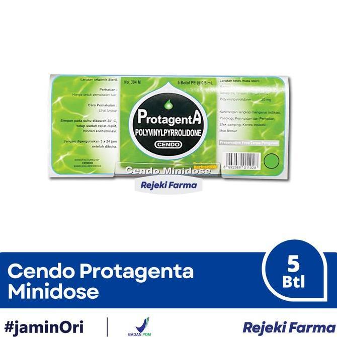 Occhio- Cendo Protagenta Minidose 0.6 Ml Isi 5 Botol Obat Tetes Mata