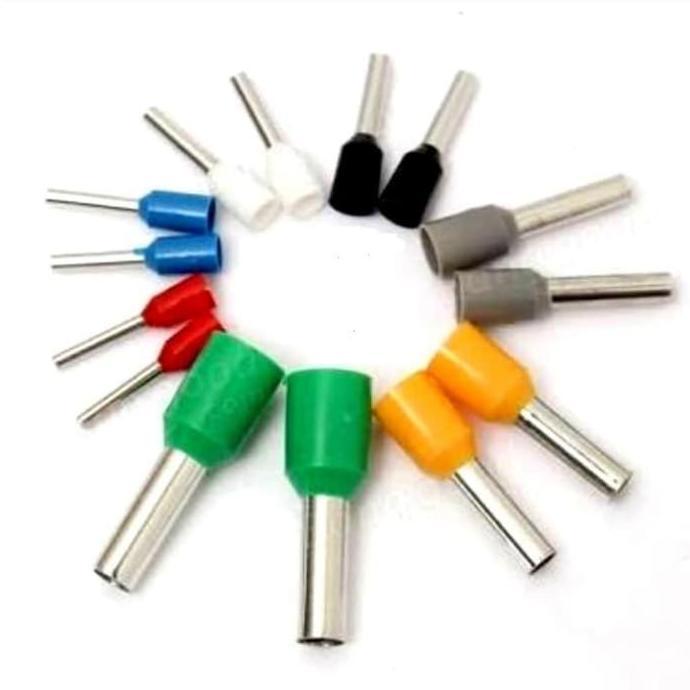Skun Ferules 6 Mm/End Sleeve 6Mm/Skun Kabel Ferules/Skun Tusuk Hijau Peralatan Tembaga