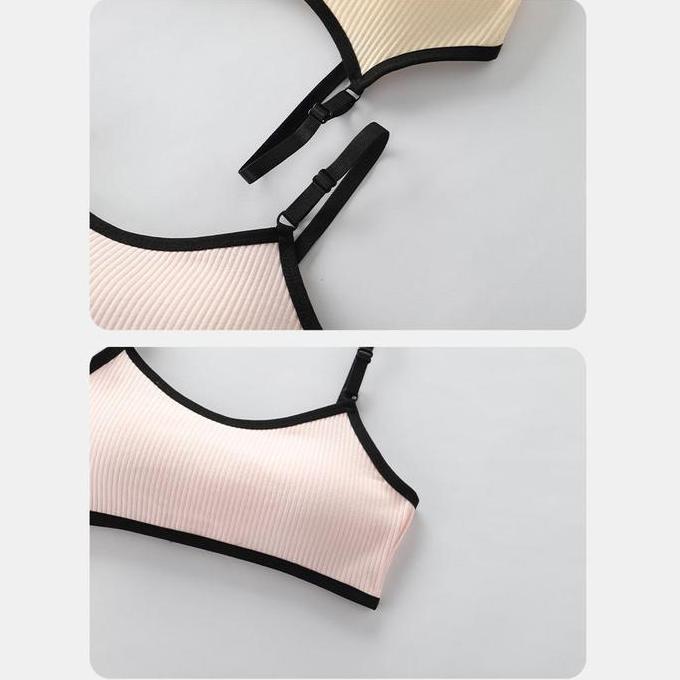 Clothes- [Nl] Mini Set Bh Anak Kecil Bra Bocah Sekolah Smp Sd Perempuan Busa Cup Tali Adjustable Nai